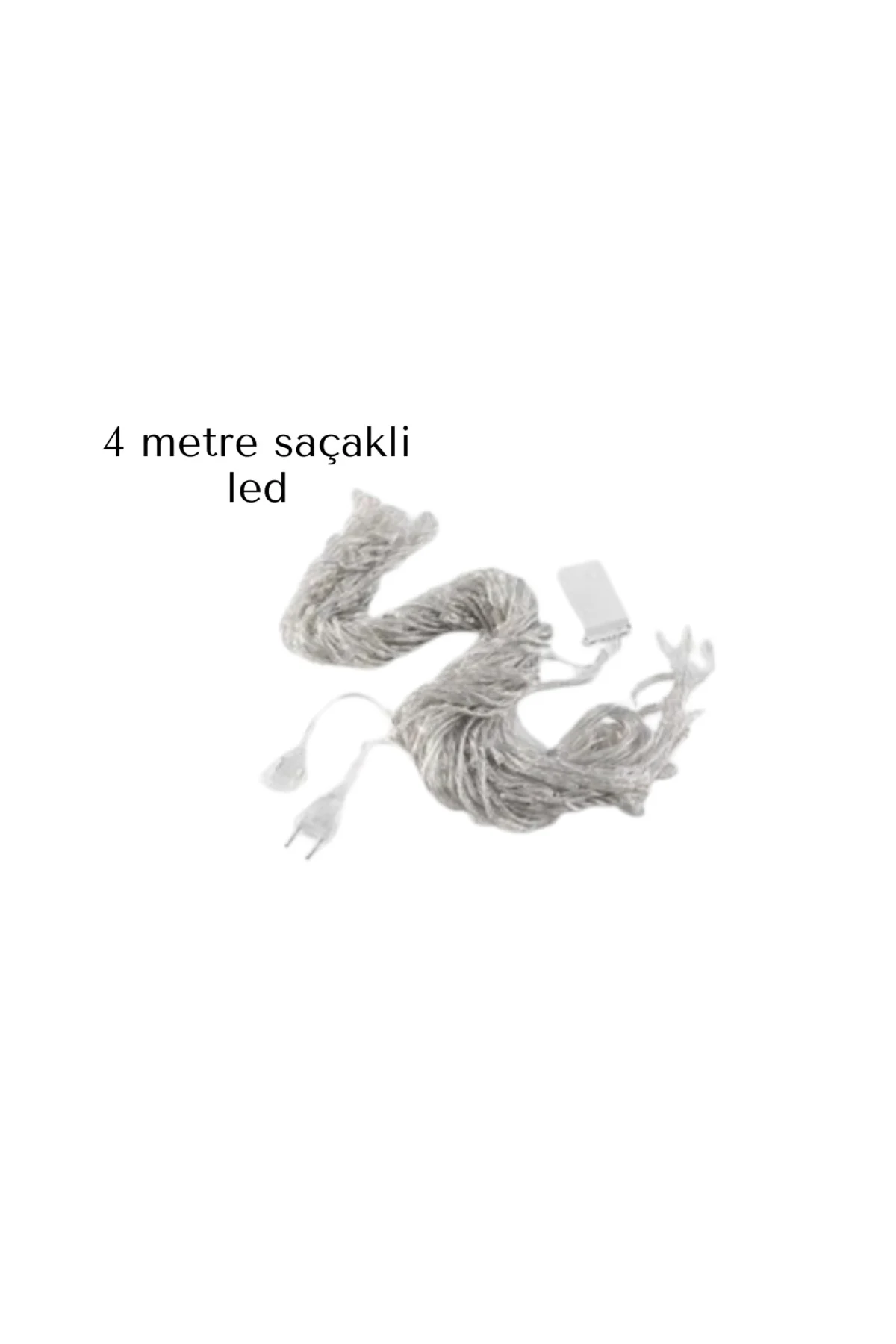 SAÇAKLI 4 METRE PERDE LED
