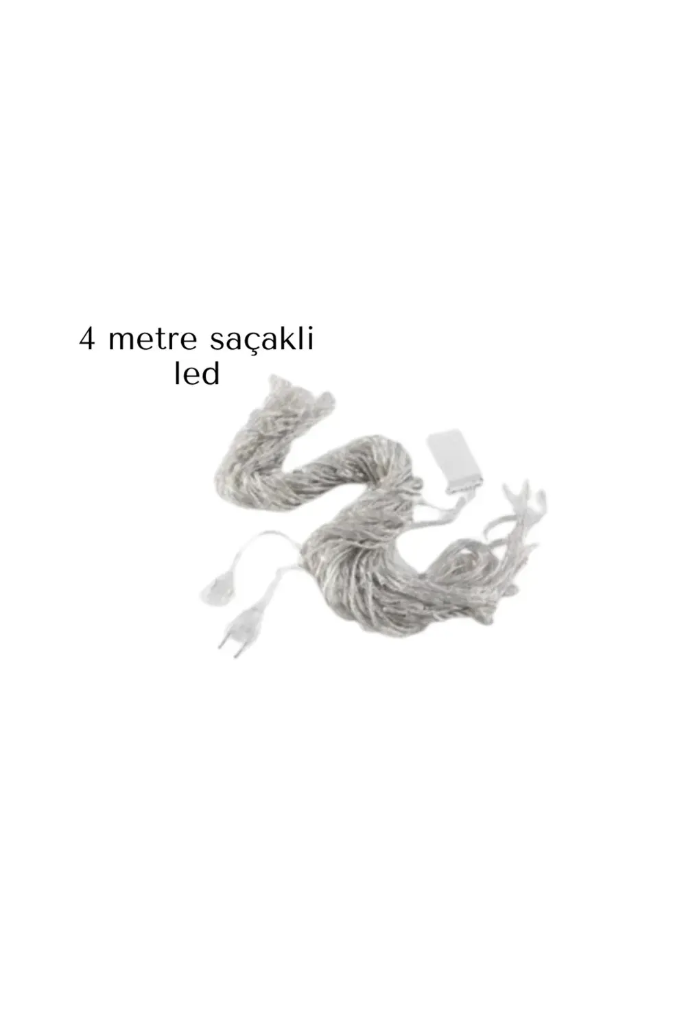 SAÇAKLI 4 METRE PERDE LED