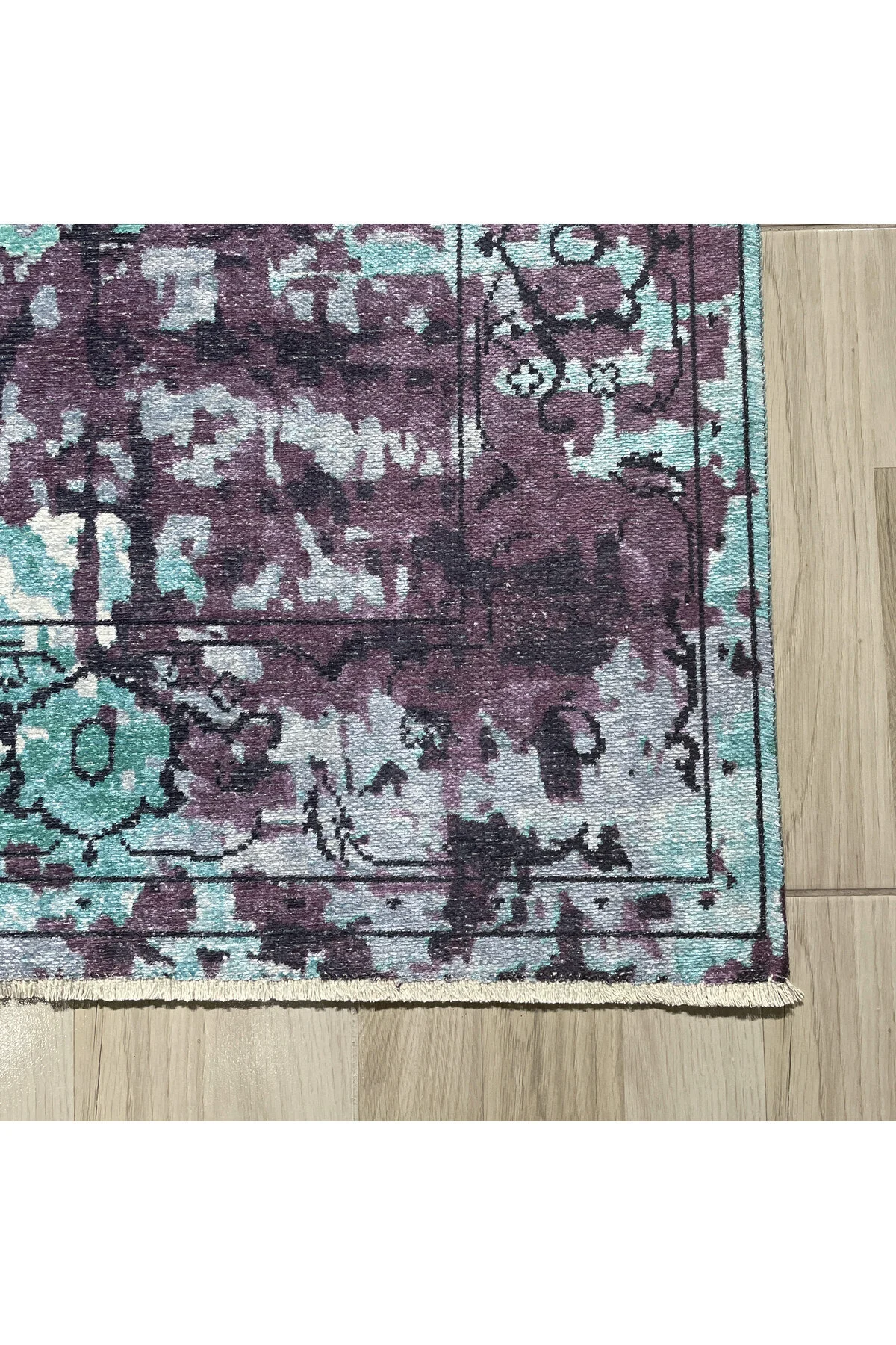 Saçaklı Şönil Pamuk Dekoratif Halı Kilim Yolluk Mor Mint Yeşili Kaymaz Yıkanabilir Saçaklı Şönil Pamuk Dekoratif Halı Kilim Yolluk Mor Mint Yeşili Kaymaz Yıkanabilir