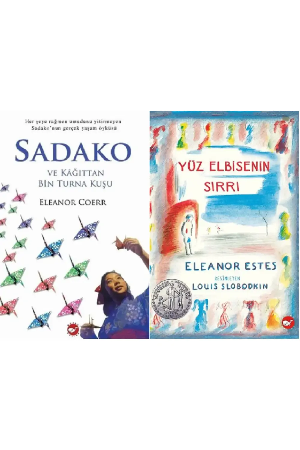 Sadako Ve Kağıttan Bin Turna Kuşu + Yüz Elbisenin Sırrı 2 Kitap S