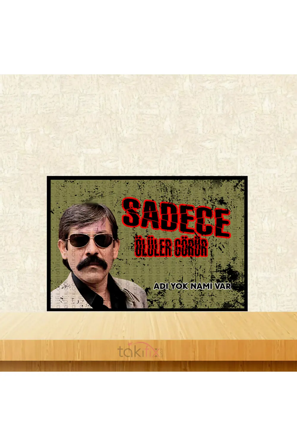 Sadece Ölüler Görür 20x30 Cm Retro Ahşap Tablo Fiyatı, Yorumları ve Özellikleri