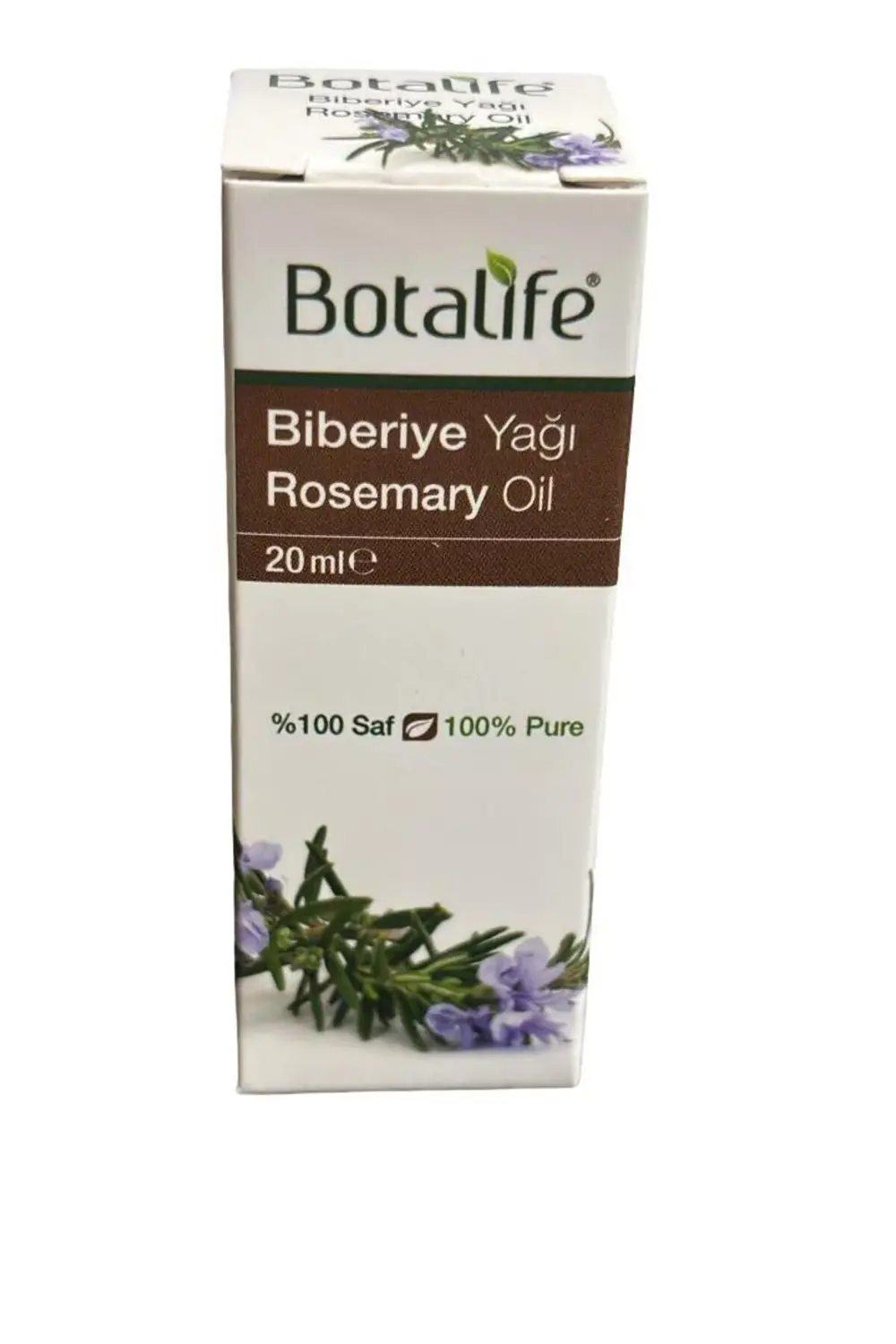 Saf Biberiye Yağı 20ml Katkısız Distilasyon