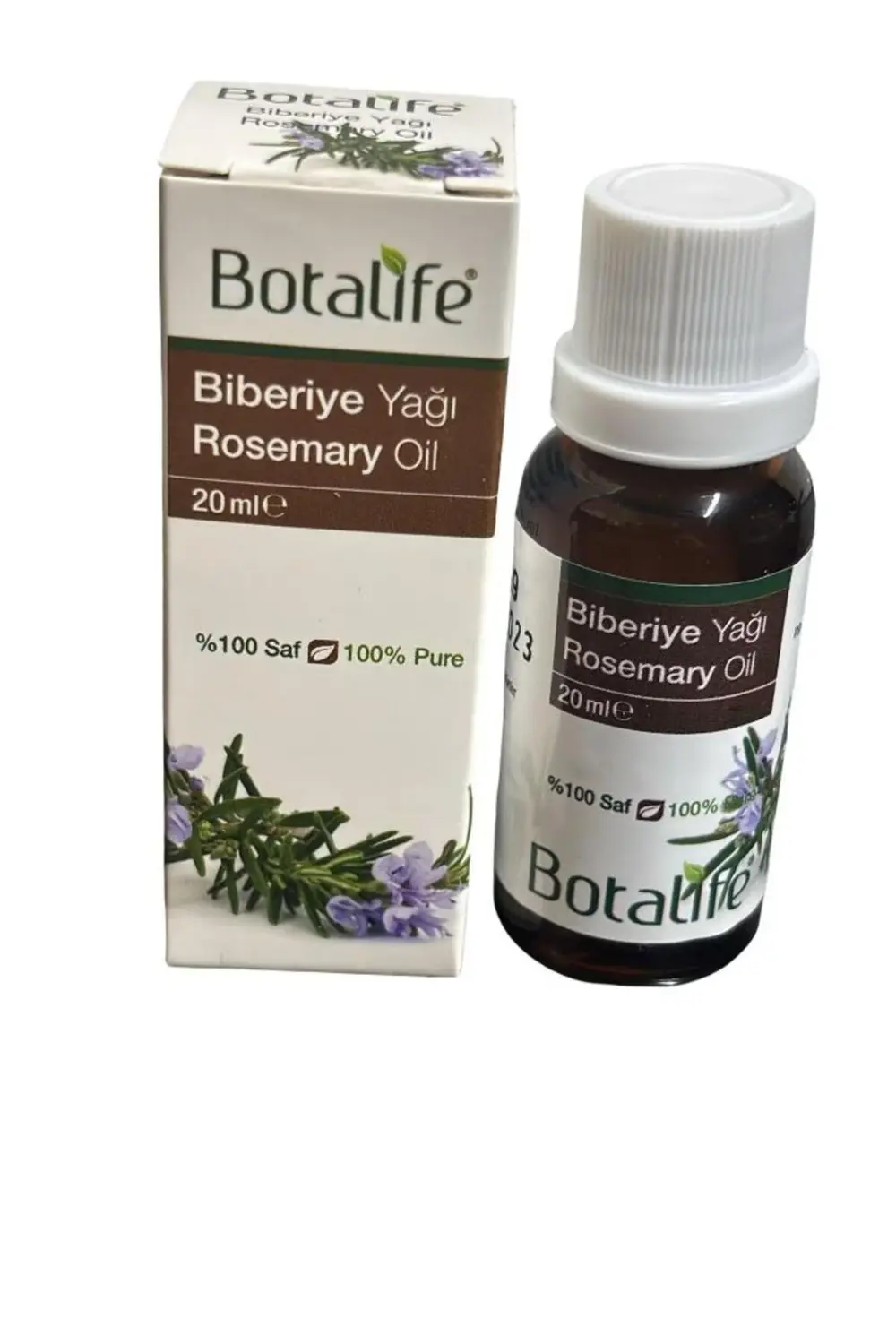 Saf Biberiye Yağı 20ml Katkısız Distilasyon