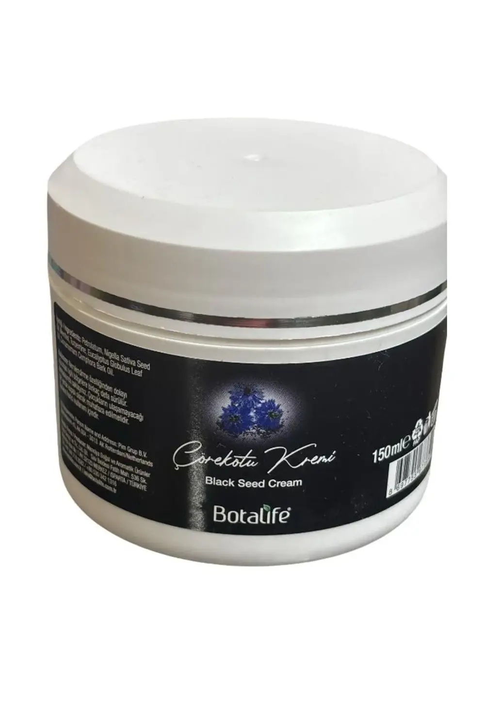 Saf Çörekotu Kremi 150ml Katkısız Doğal Çörek Otu Yağı