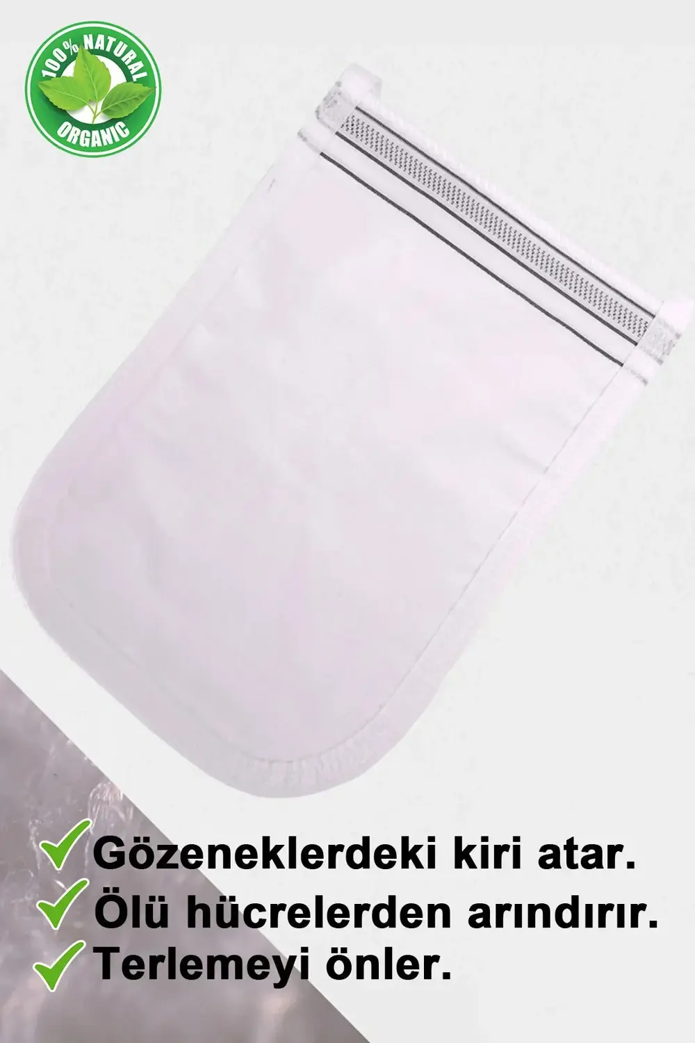 Saf Floş Ipek Banyo Duş Kesesi Peeling Etkili Kadın Ve Erkekler I