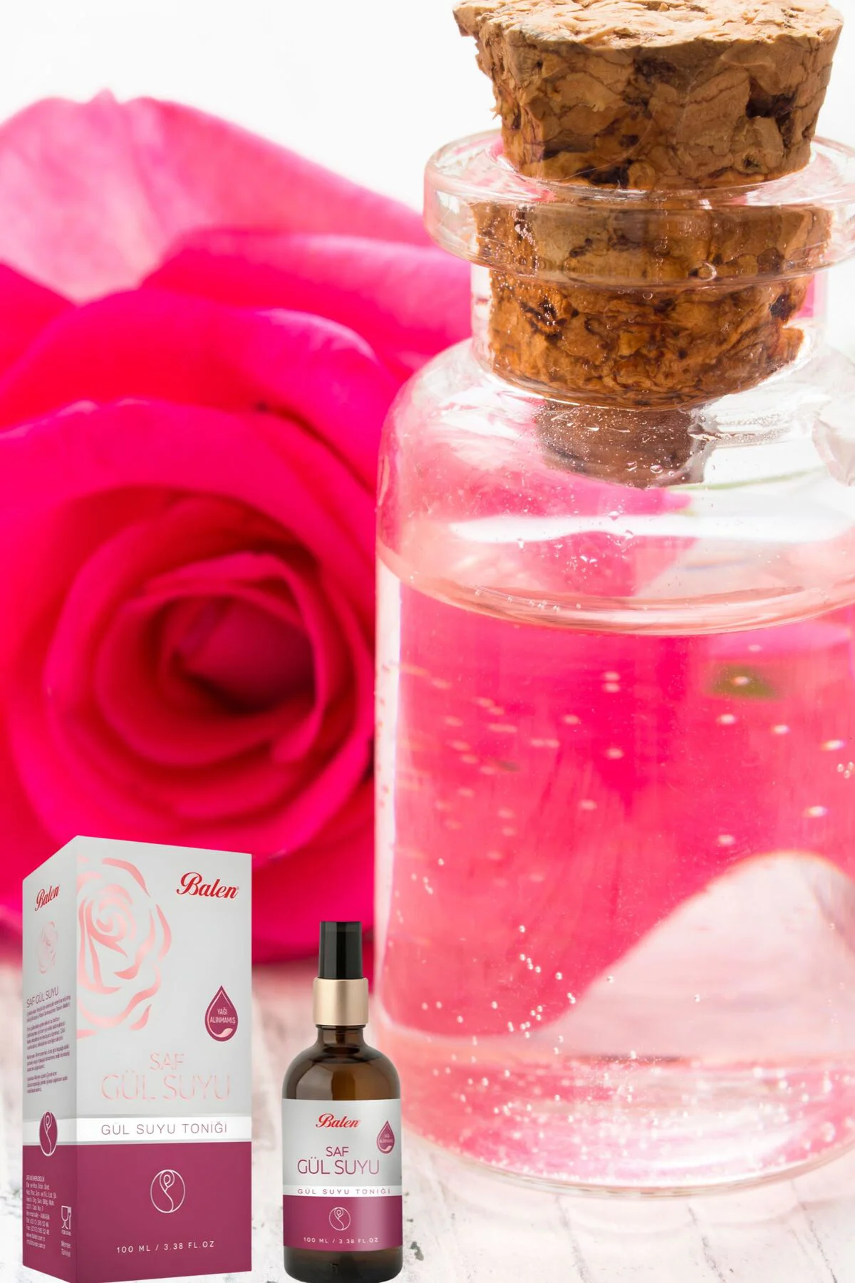 Saf Gül Suyu Toniği,100 ML,BL0012