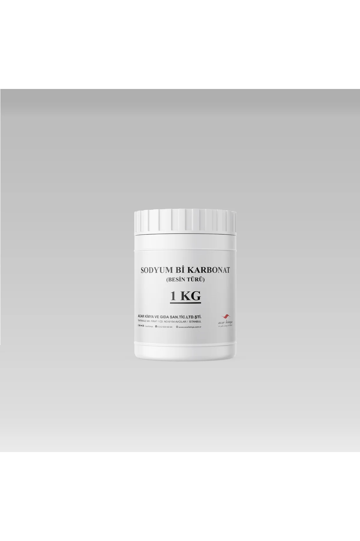 Saf Karbonat, İçilebilir Sodyum Bikarbonat 1 Kg - İngiliz Karbona