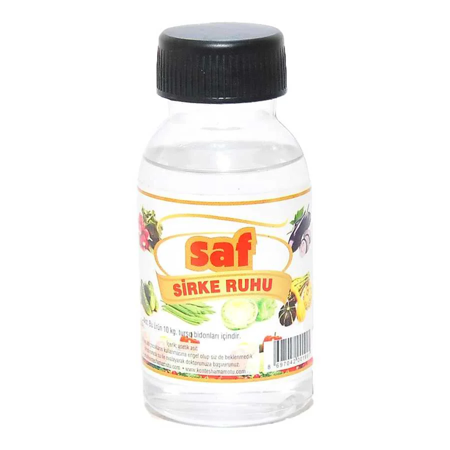 Saf Sirke Ruhu 120 ML – Doğal ve Etkili Temizlik Çözümü