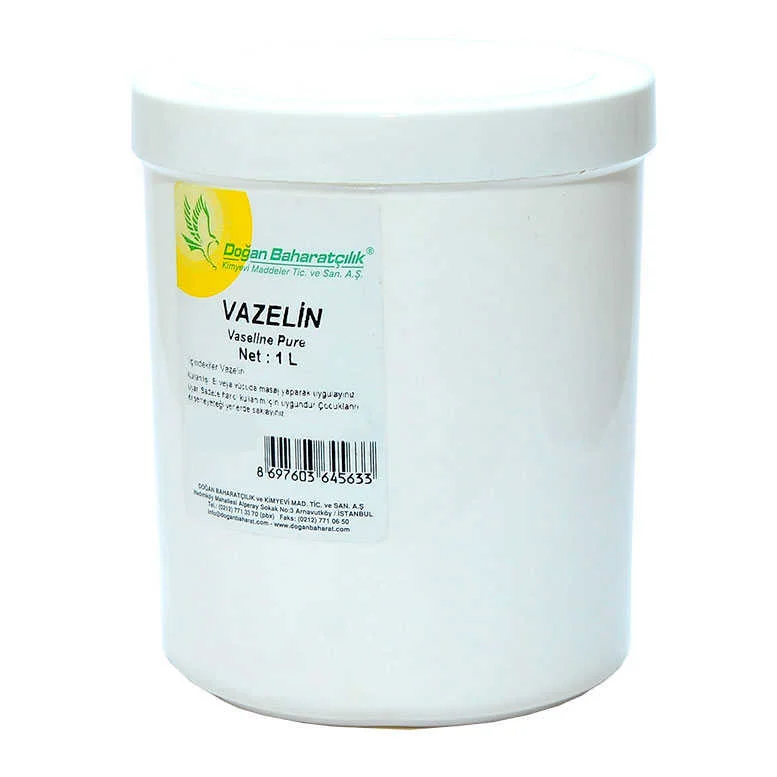 Saf Vazelin Beyaz 1 Lt Pet Kanoz