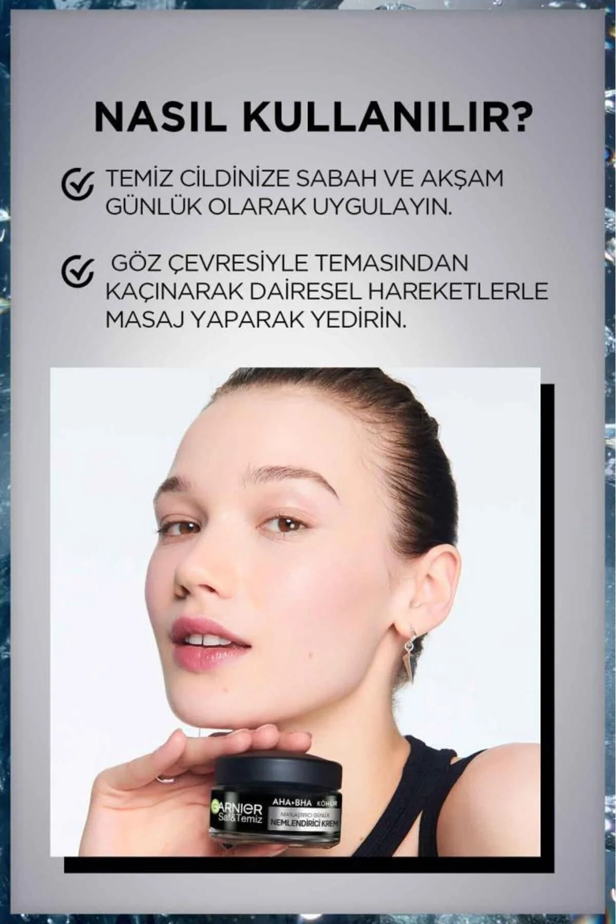 Saf Ve Temiz Kömür Matlaştırıcı Nemlendirici Krem 50ml & Aha Bha Cilt Kusurları Karşıtı Serum 30ml