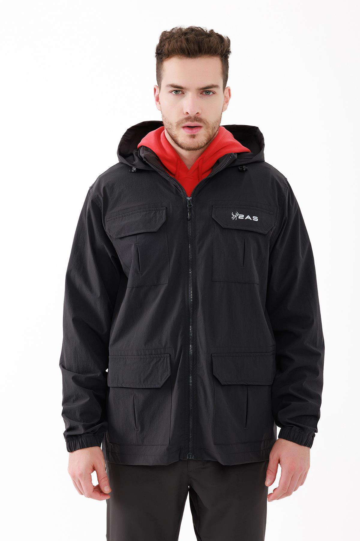 2As Safari Erkek Ceket Siyah