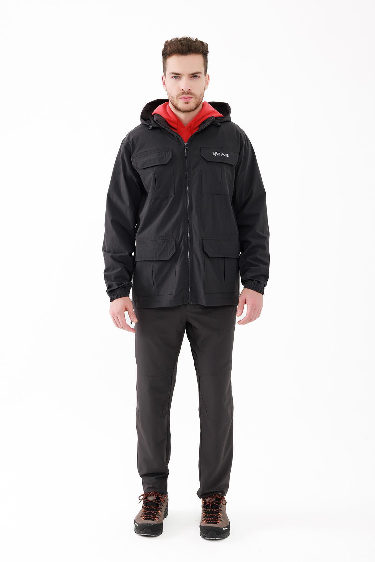 2As Safari Erkek Ceket Siyah