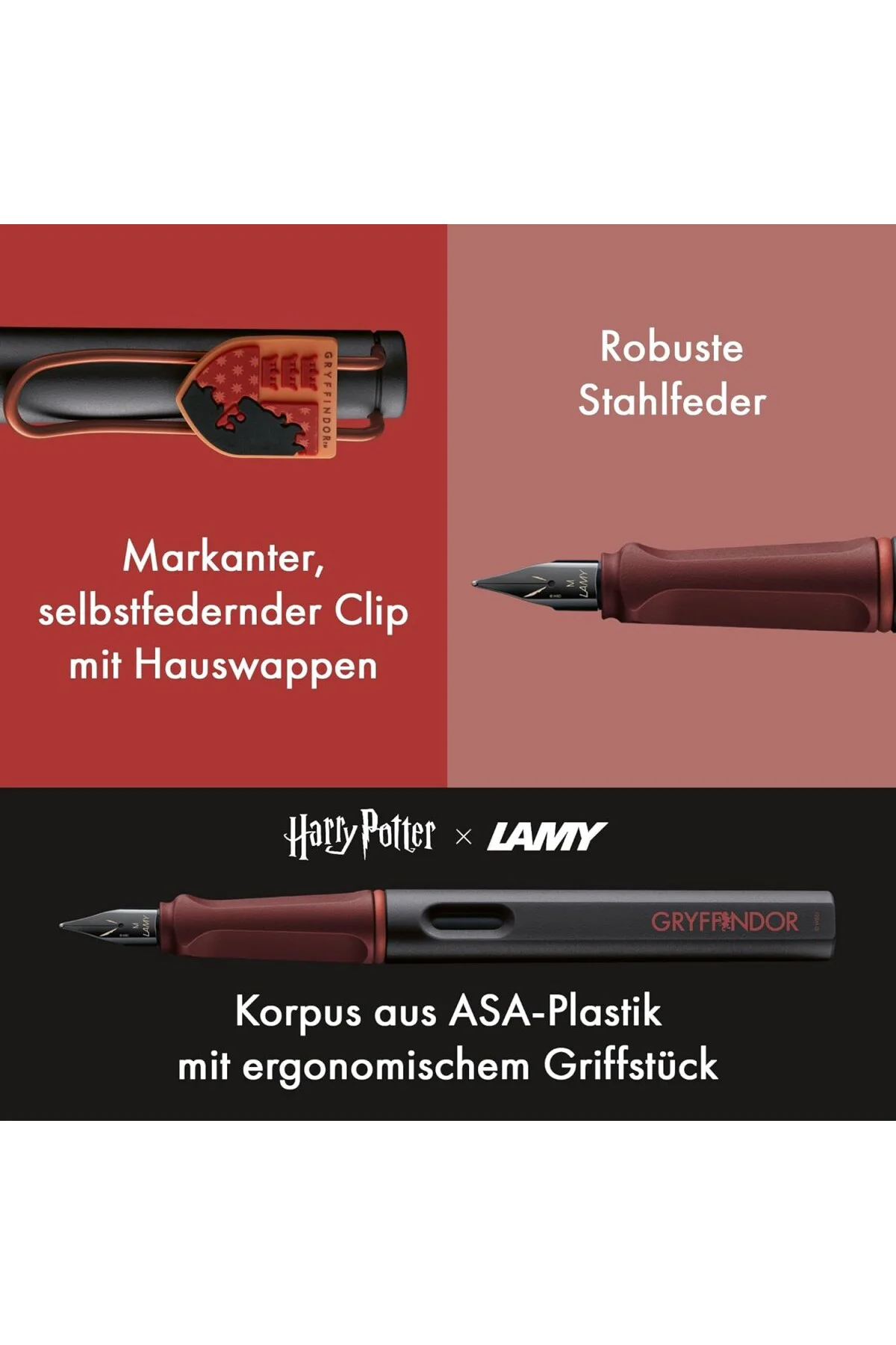 SAFARI HARRY POTTER DOLMA KALEM GRYFFINDOR M UC
