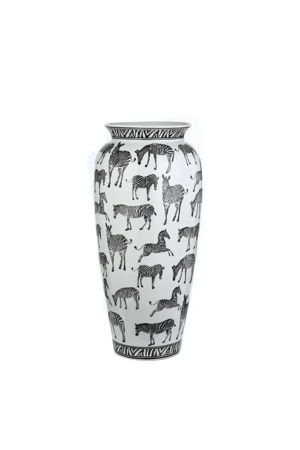 Safari Küp 73 Cm Beyaz Siyah AK.WLT0332