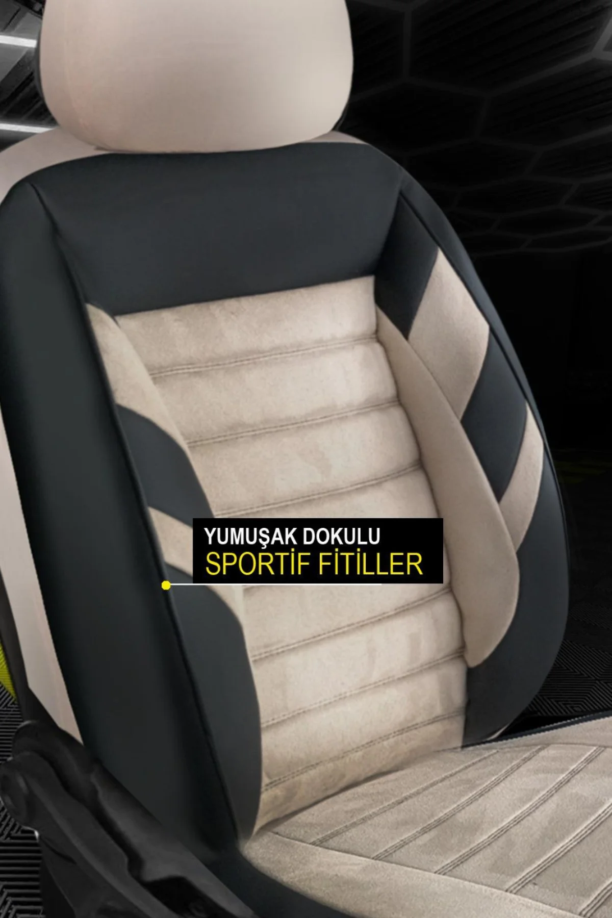 Safari Serisi Dokuma Oto Koltuk Kılıfı Bej Siyah Fiyatı, Yorumları ve Özellikleri