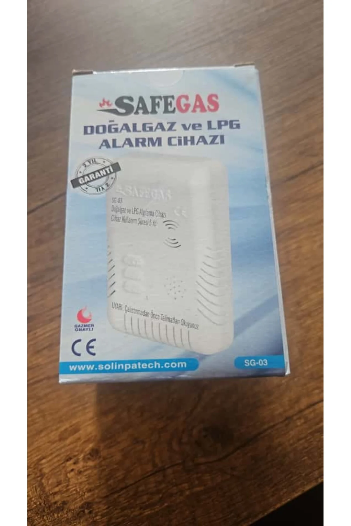 SafeGaz Dogalgaz ve lpg alarm cıhazı SafeGaz Dogalgaz ve lpg alarm cıhazı - Görsel 5