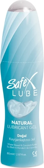 Safex Lube Jel Sade 85 Ml - Yüksek Kaliteli Kayganlaştırıcı