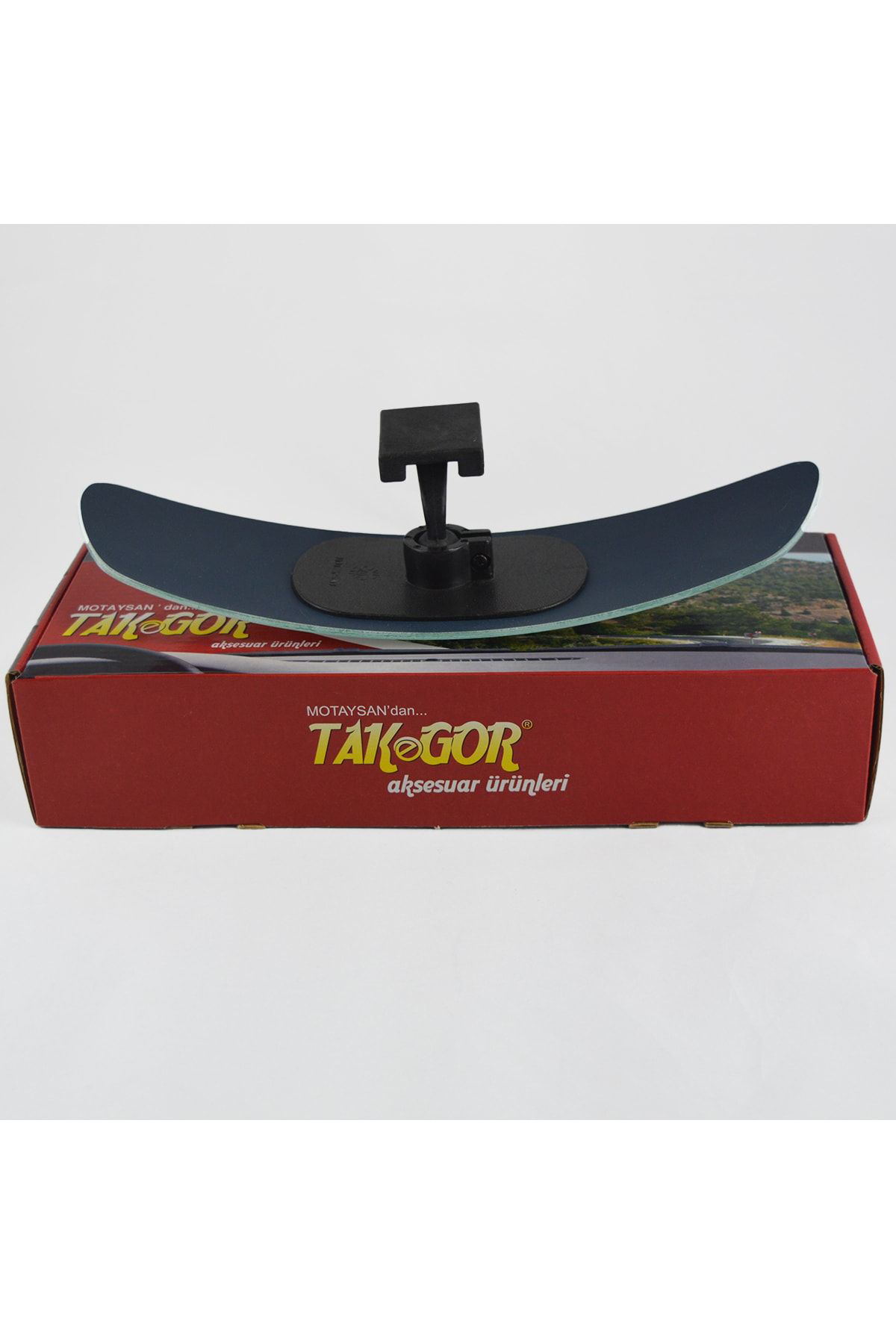 Safir-1 Dik Kollu Universal Dikiz Aynası 30x9 Cm