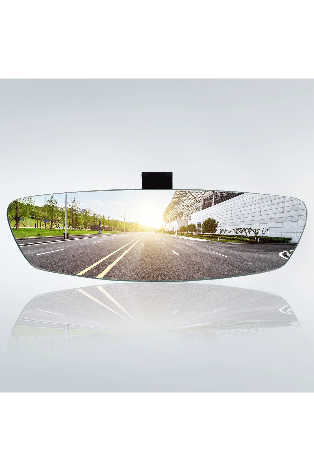 Safir-2 Dik Kollu Universal Dikiz Aynası 28x8 Cm