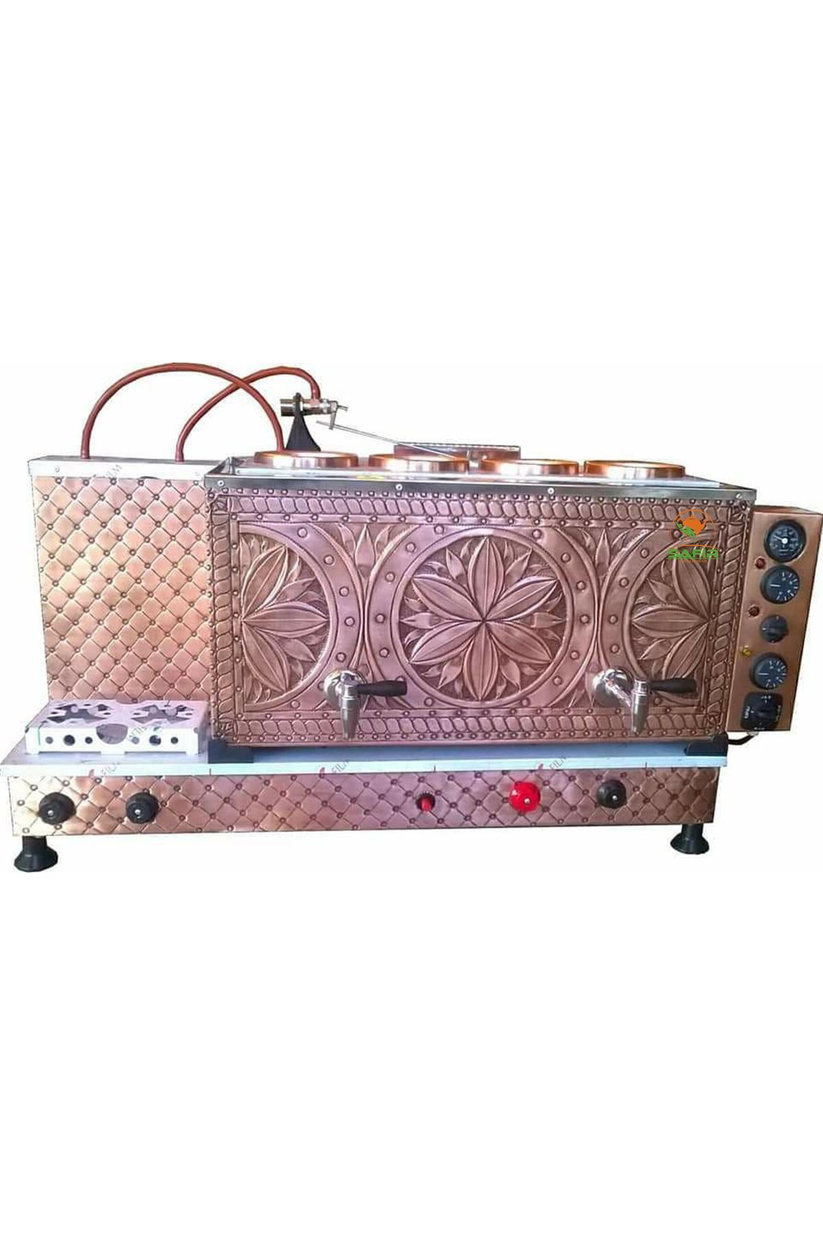 Safir Safir 4 Demlikli Sadece Elektrikli Pleytli Tam Otomatik Bakir Çay