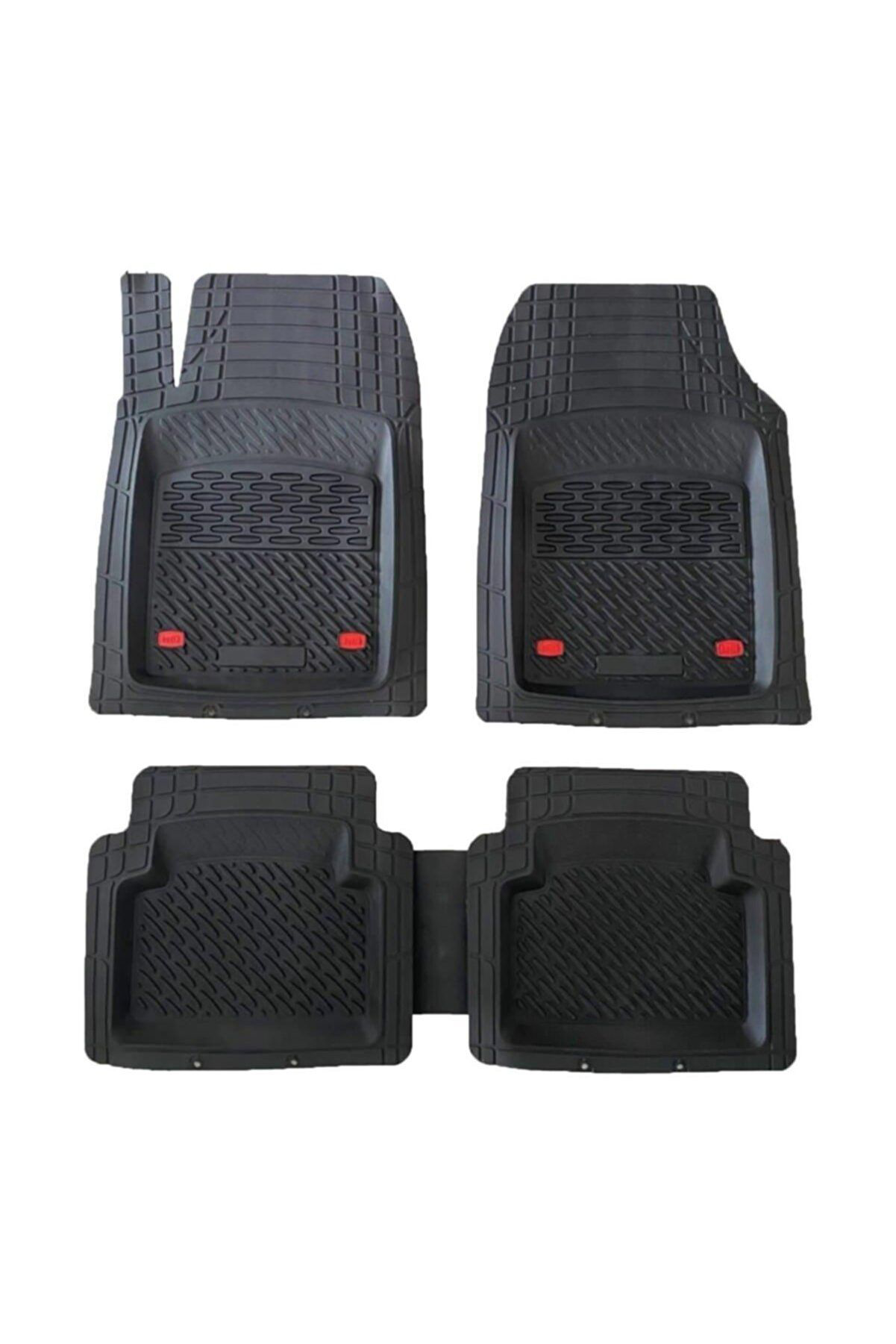 Safir Dacia Uyumlu Solenza Havuzlu Universal Paspas Krom Siyah Pa