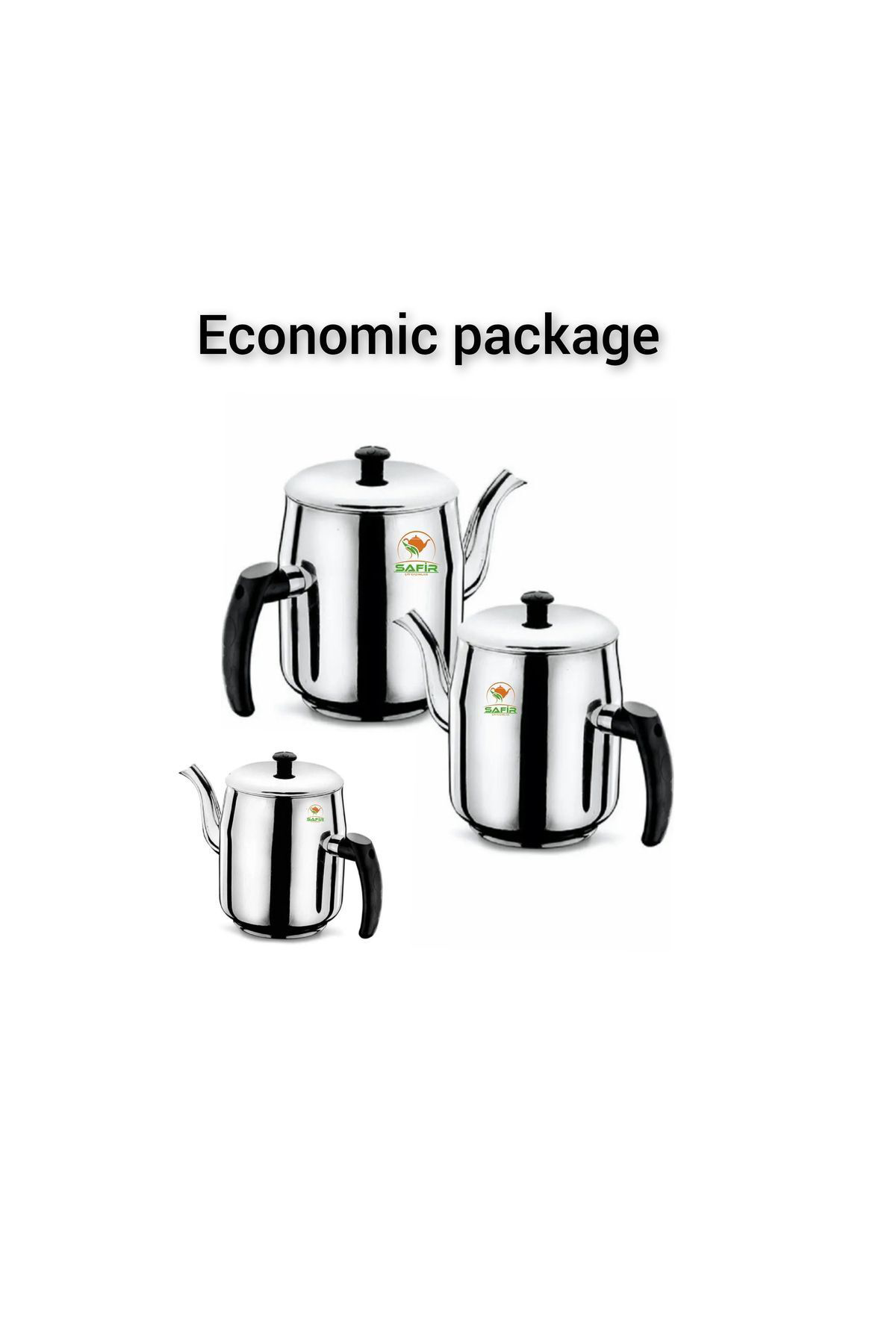 Ulutaş Safirim Kahveci Demliği Orta Boy 3 Numara Birinci Kalite Çelik Ka