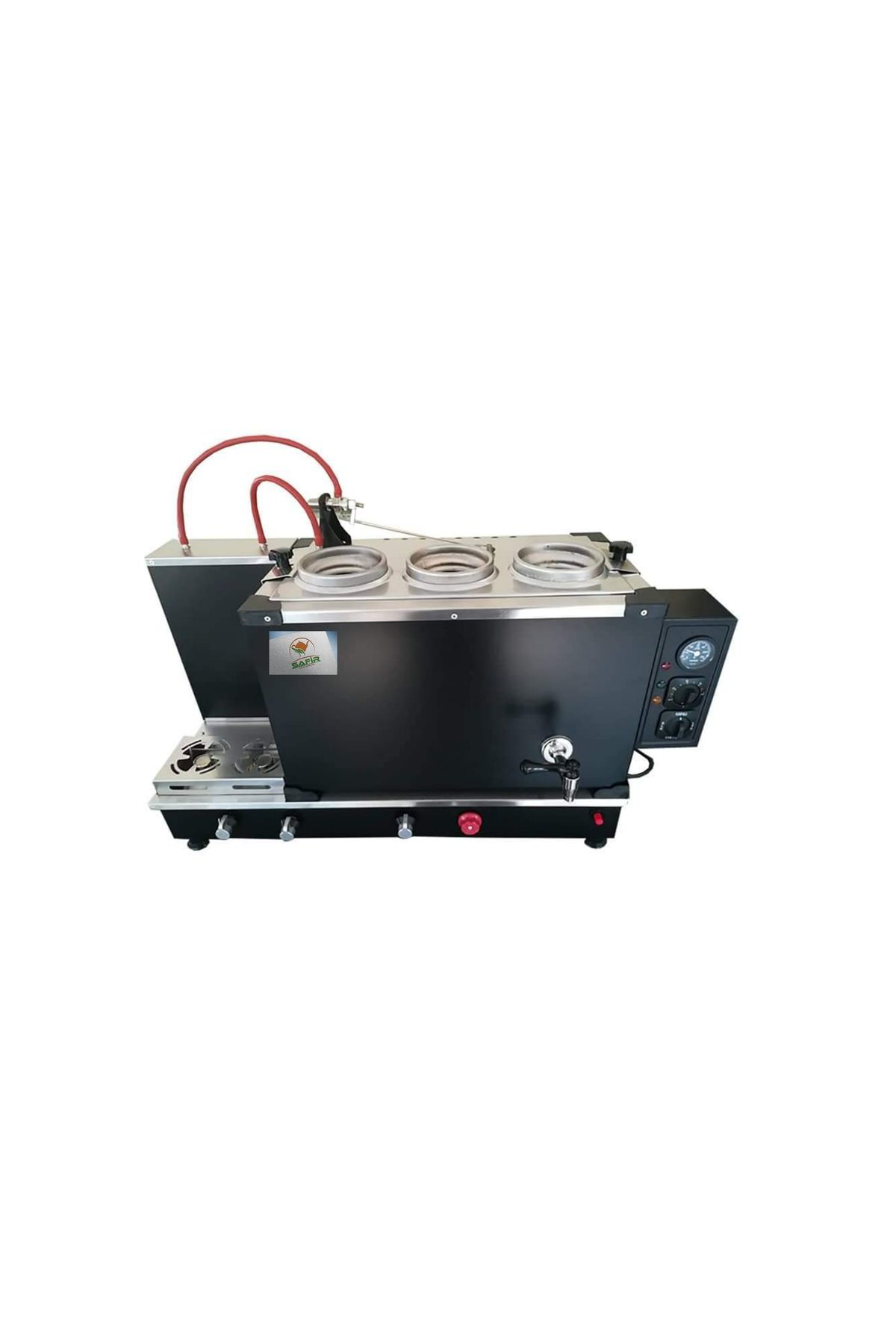 Safirim Siyah Çay Kazanı 3 Gözlü Siyah Çay Ocağı Siyah çay ocağı 