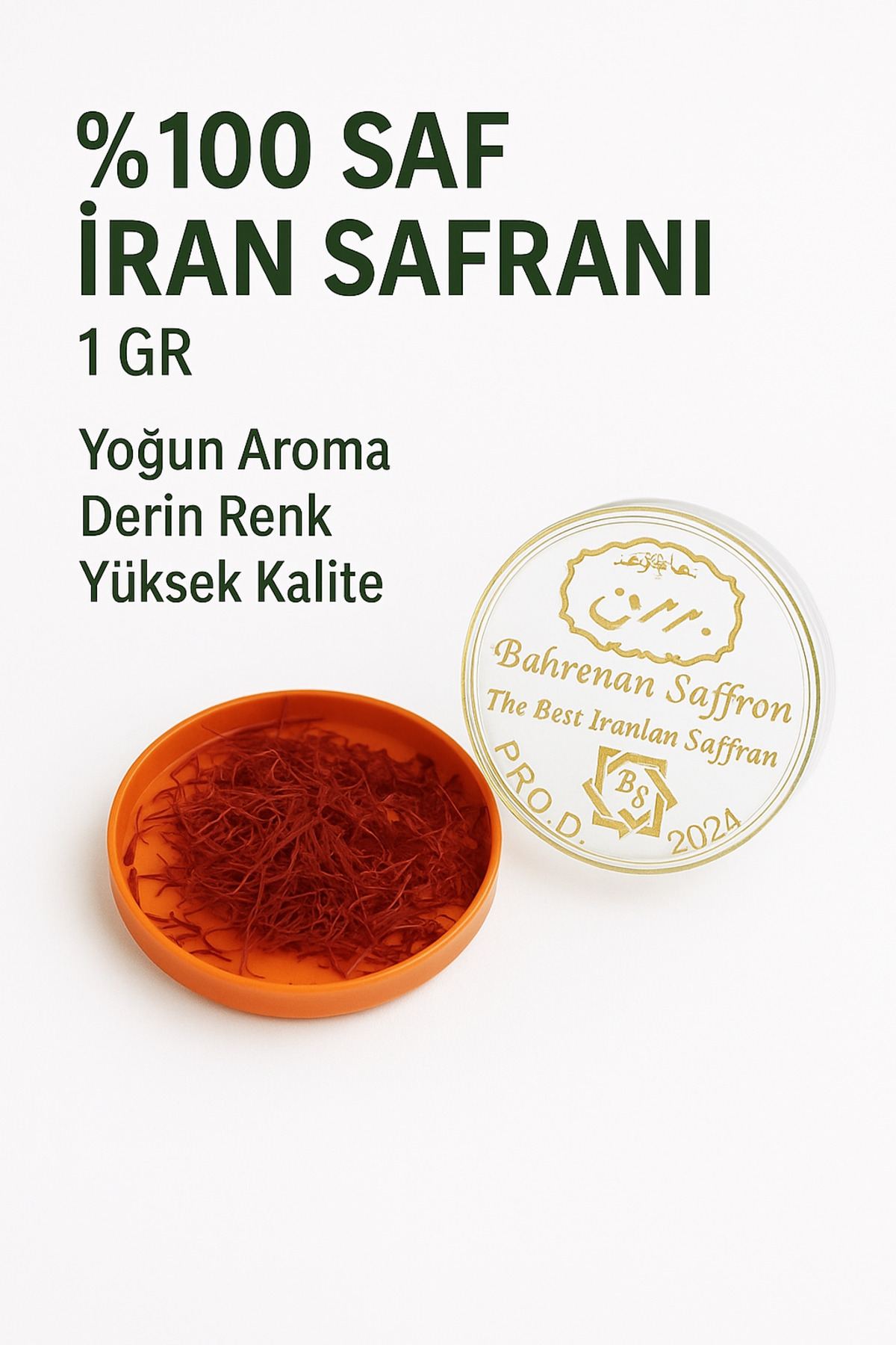 Safran 1 gr - İran Safranı Premium Kalite