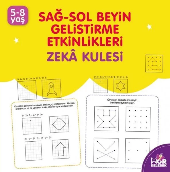Sağ-Sol Beyin Geliştirme Etkinlikleri -  Zeka Kulesi Fiyatı, Yorumları ve Özellikleri