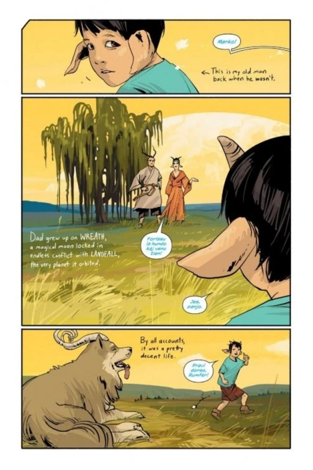 Saga Vol. 2 İngilizce Çizgi Roman