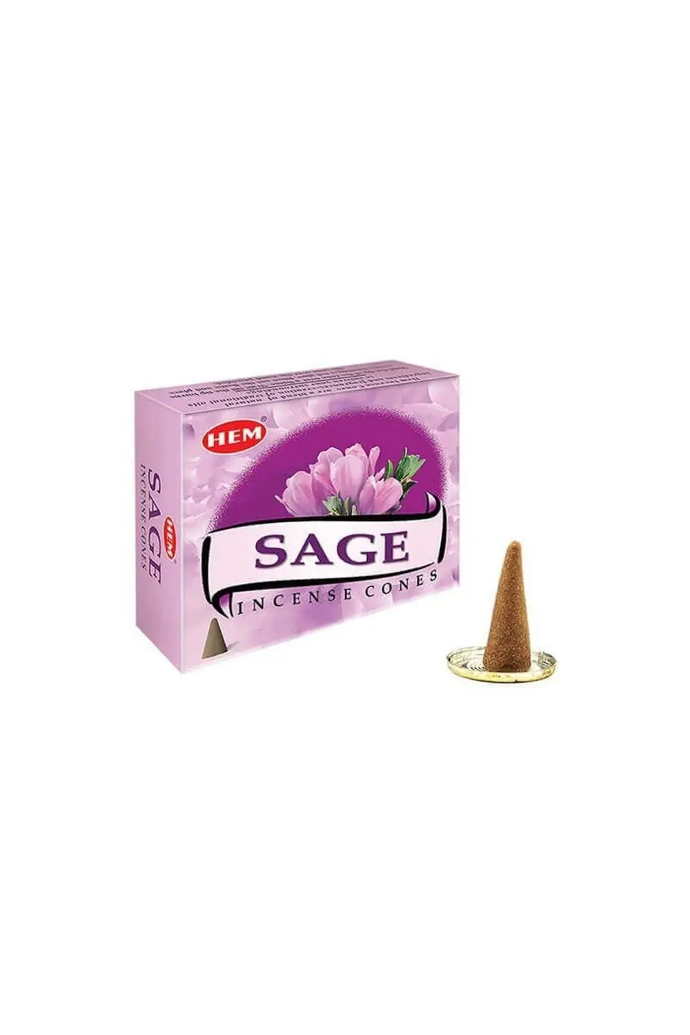 Sage (Adaçayı) Konik Tütsü 10’lu Paket
