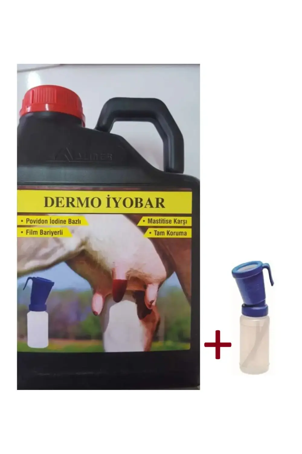 Sağım Sonrası Meme Dezenfektanı Dermo Iyobar 5 Lt + Dezenfekte Ka