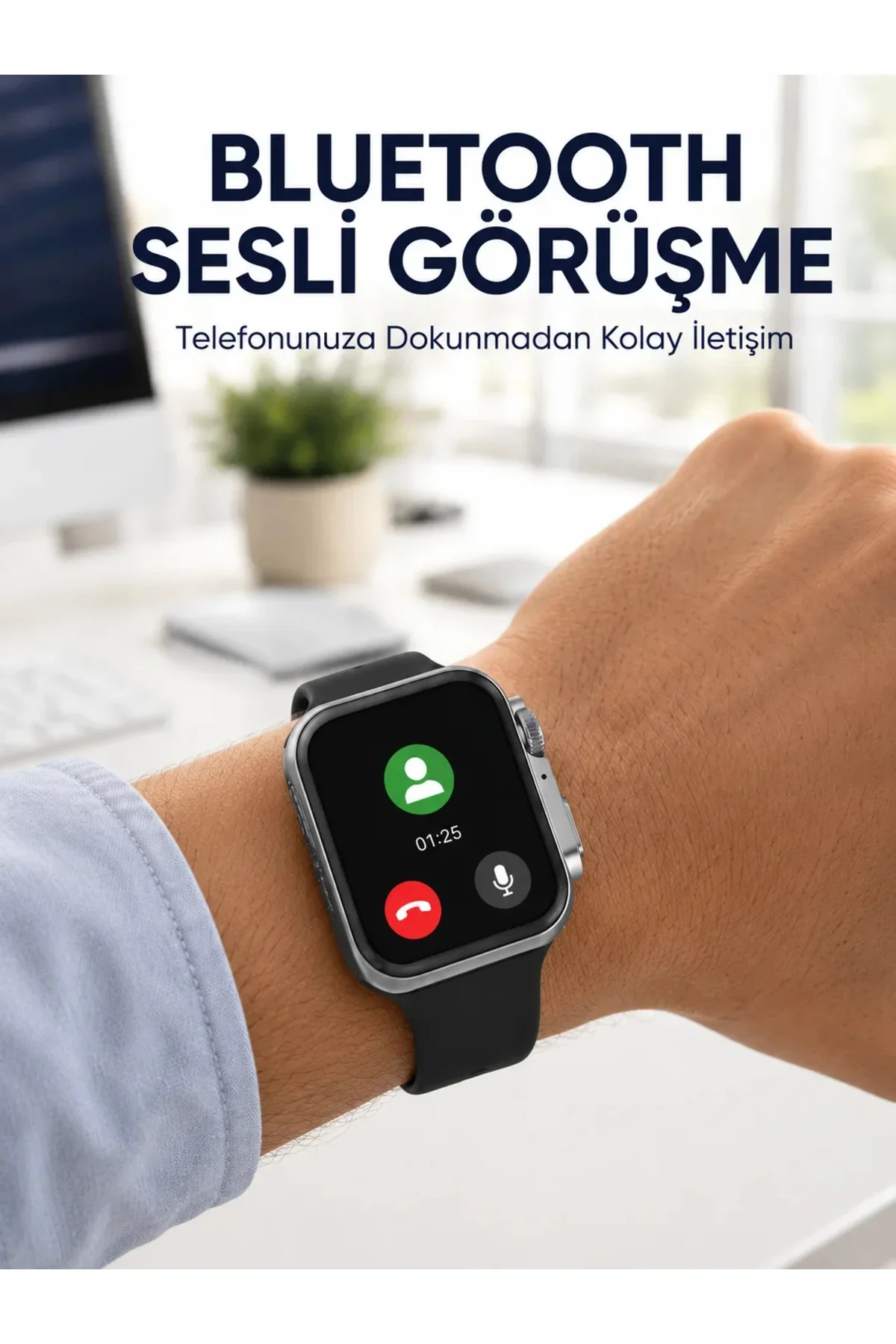 Sağlam Kasa Akıllı Saat Yüksek Hafıza ve Akıllı Teknoloji Yeni Nesil