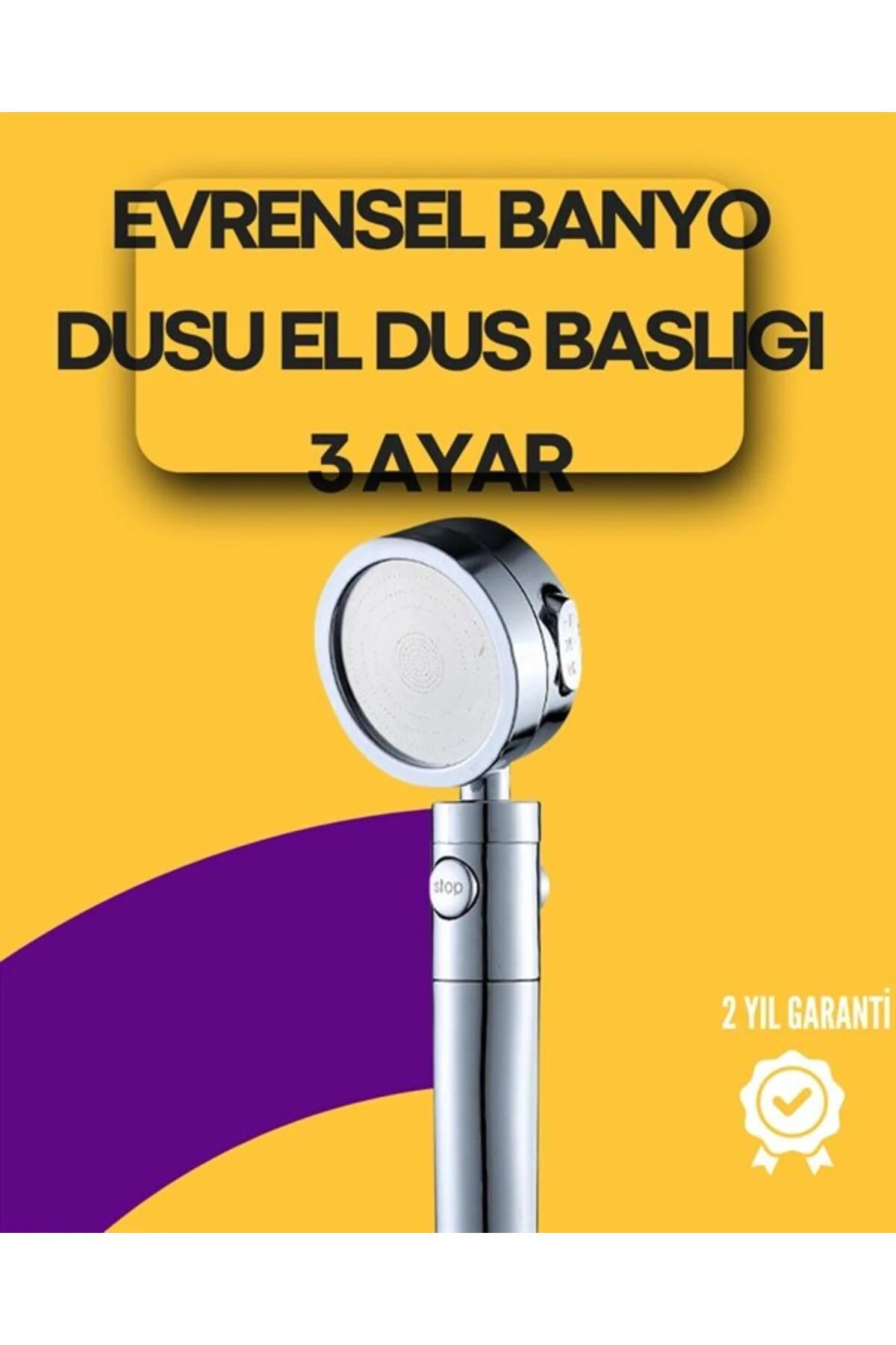Sağlam Metal Hortum Bağlantılı, 360° Hareketli Duş Başlığı Fiyatı, Yorumları ve Özellikleri