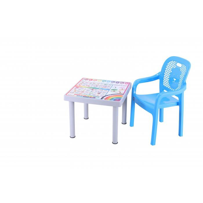 Sağlam Plastik Mandella Rubi Türkçe Desenli Çocuk Masası 1 Adet R