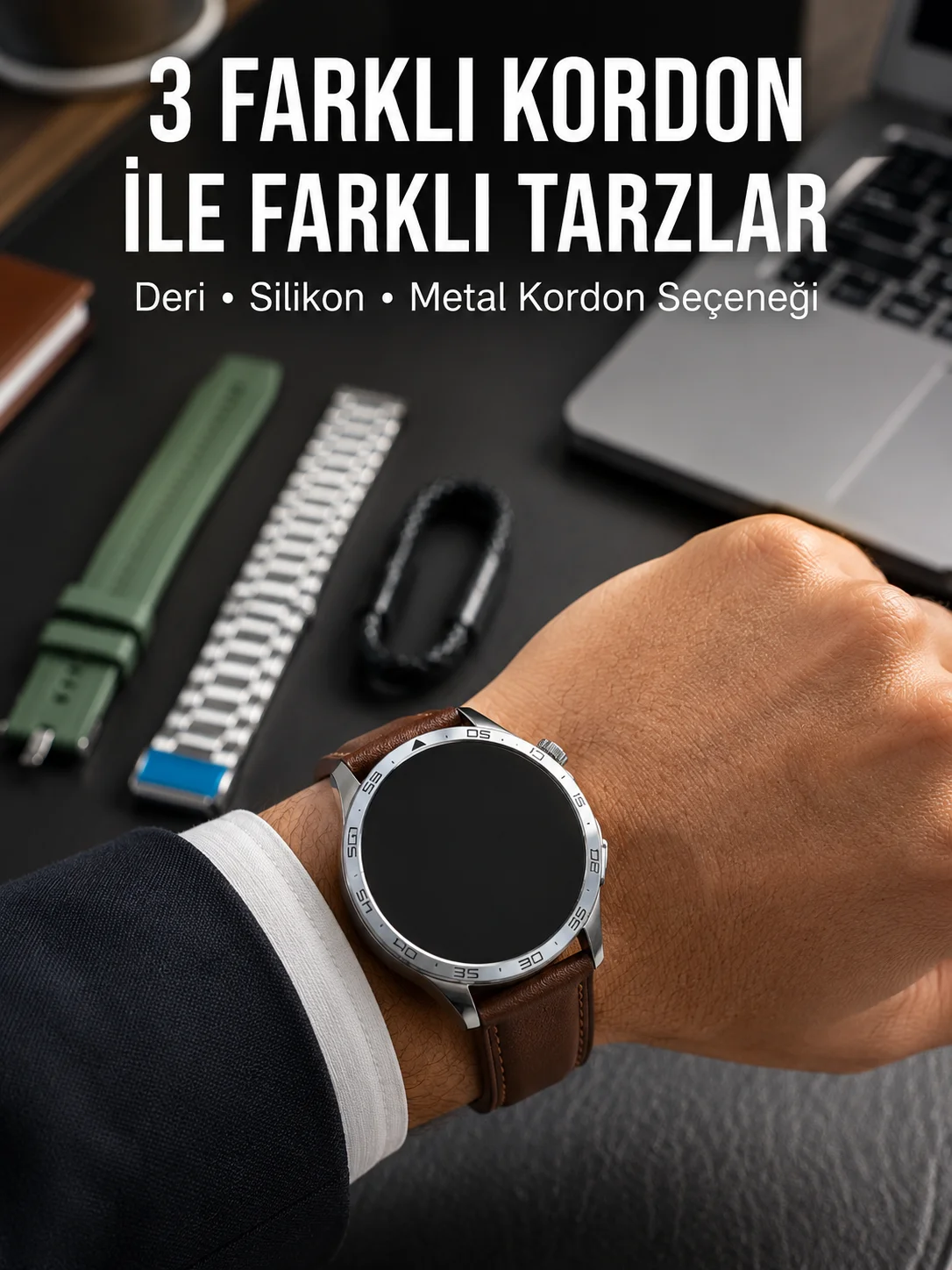 Sağlık Takibi ve Spor Modlarıyla Donatılmış Akıllı Saat