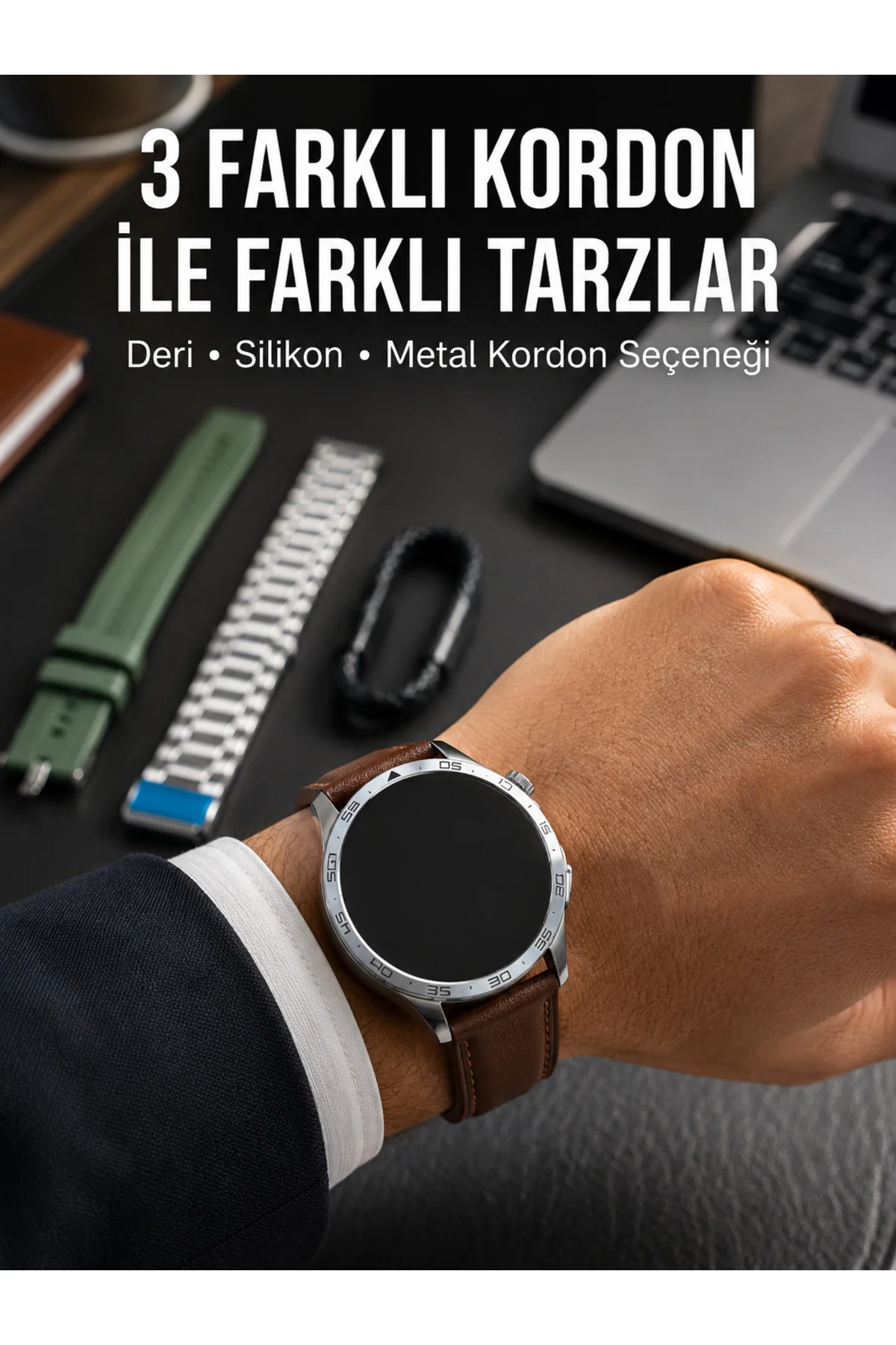 Sağlık Takibi ve Spor Modlarıyla Donatılmış Akıllı Saat Sağlık Takibi ve Spor Modlarıyla Donatılmış Akıllı Saat