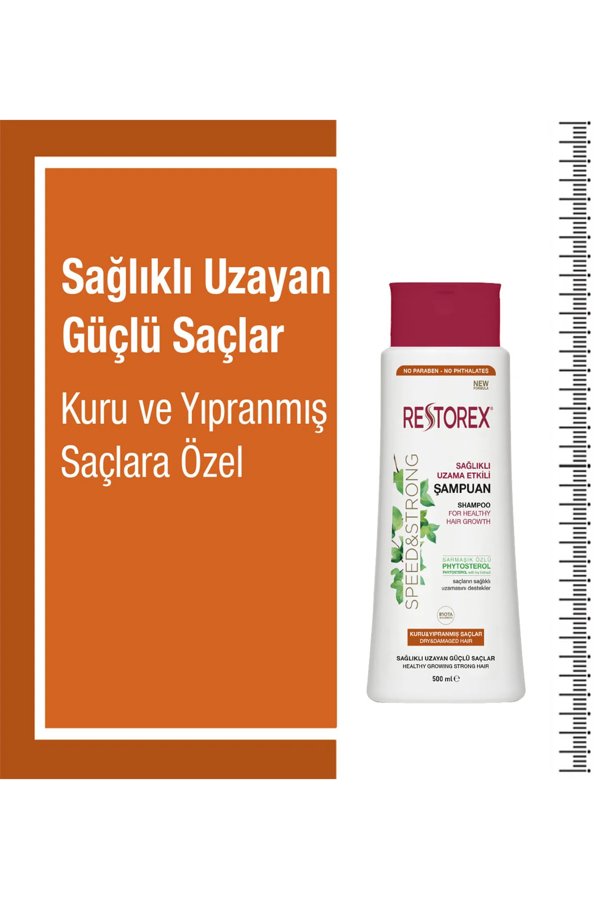 Sağlıklı Uzama Etkili Şampuan - Kuru Yıpranmış Saçlara Özel 500 ml Sağlıklı Uzama Etkili Şampuan - Kuru Yıpranmış Saçlara Özel 500 ml