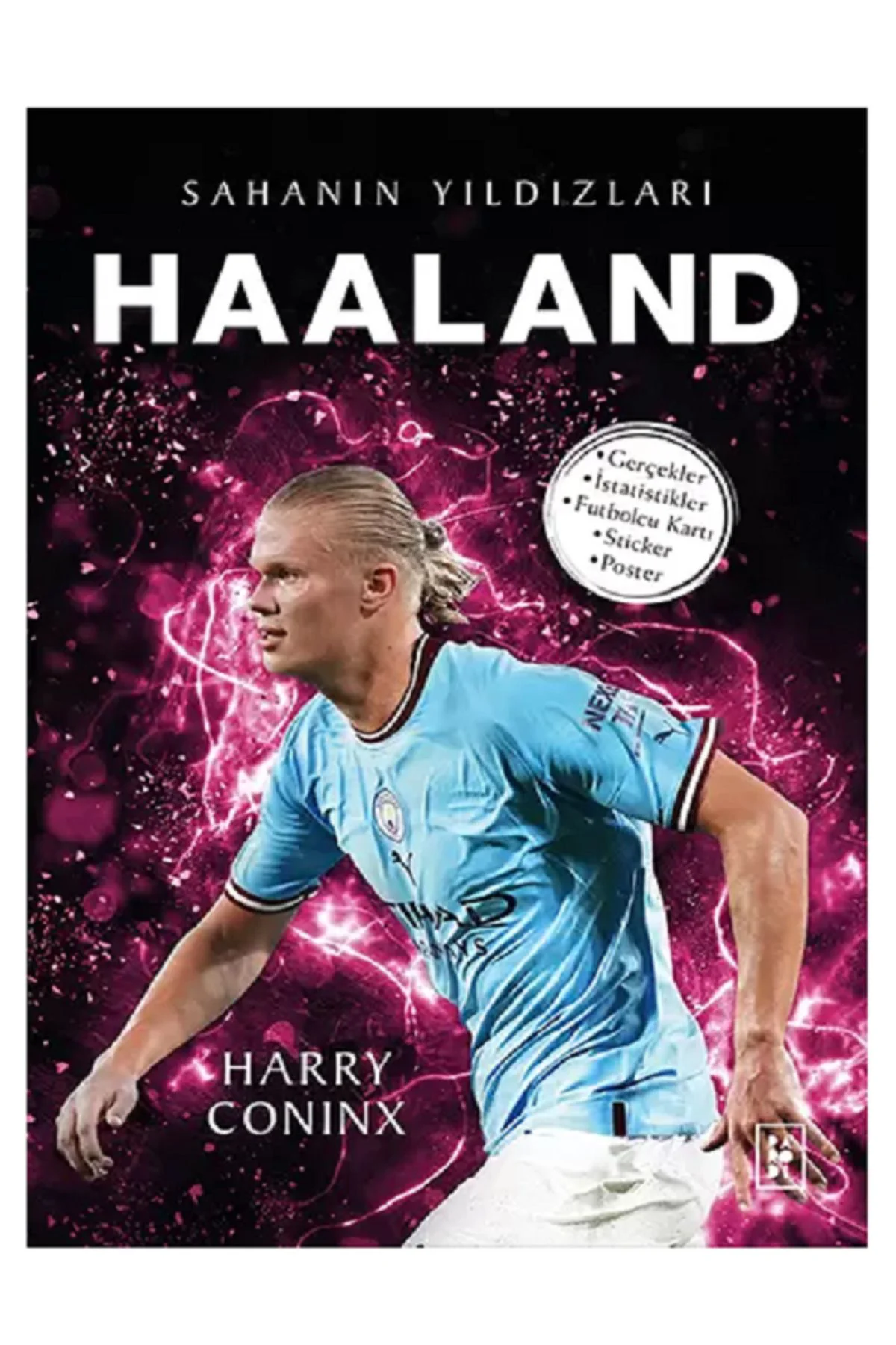 Sahanın Yıldızları / HAALAND ( BÜYÜK Poster Sticker Futbolcu Kart