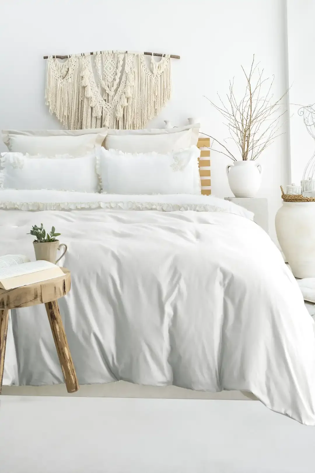 Şaheser Home Collection Nakışlı Çift Kişilik Nev Takımı Nova Taş Şaheser Home Collection Nakışlı Çift Kişilik Nev Takımı Nova Taş
