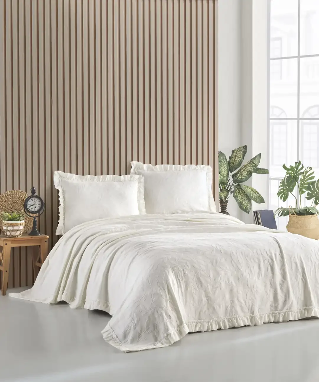 Şaheser Home Collection Yatak Örtüsü Çift Kişilik İlda