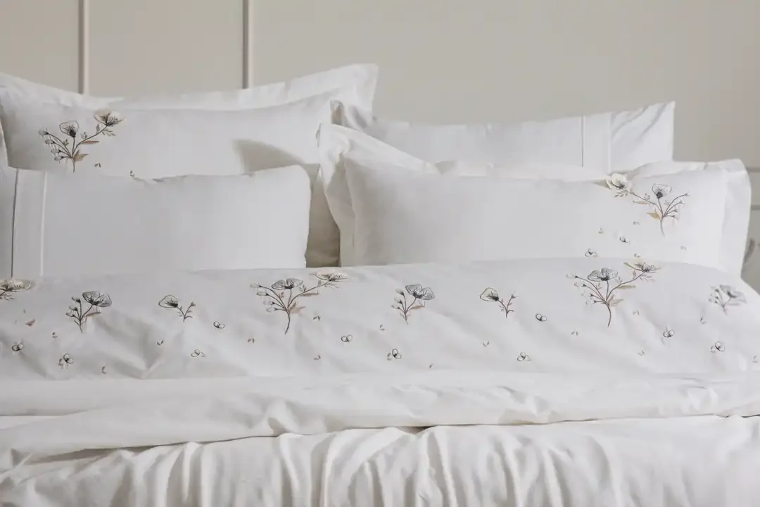 Şaheser Home Collection Nakışlı Çift Kişilik Nev Takımı Roman