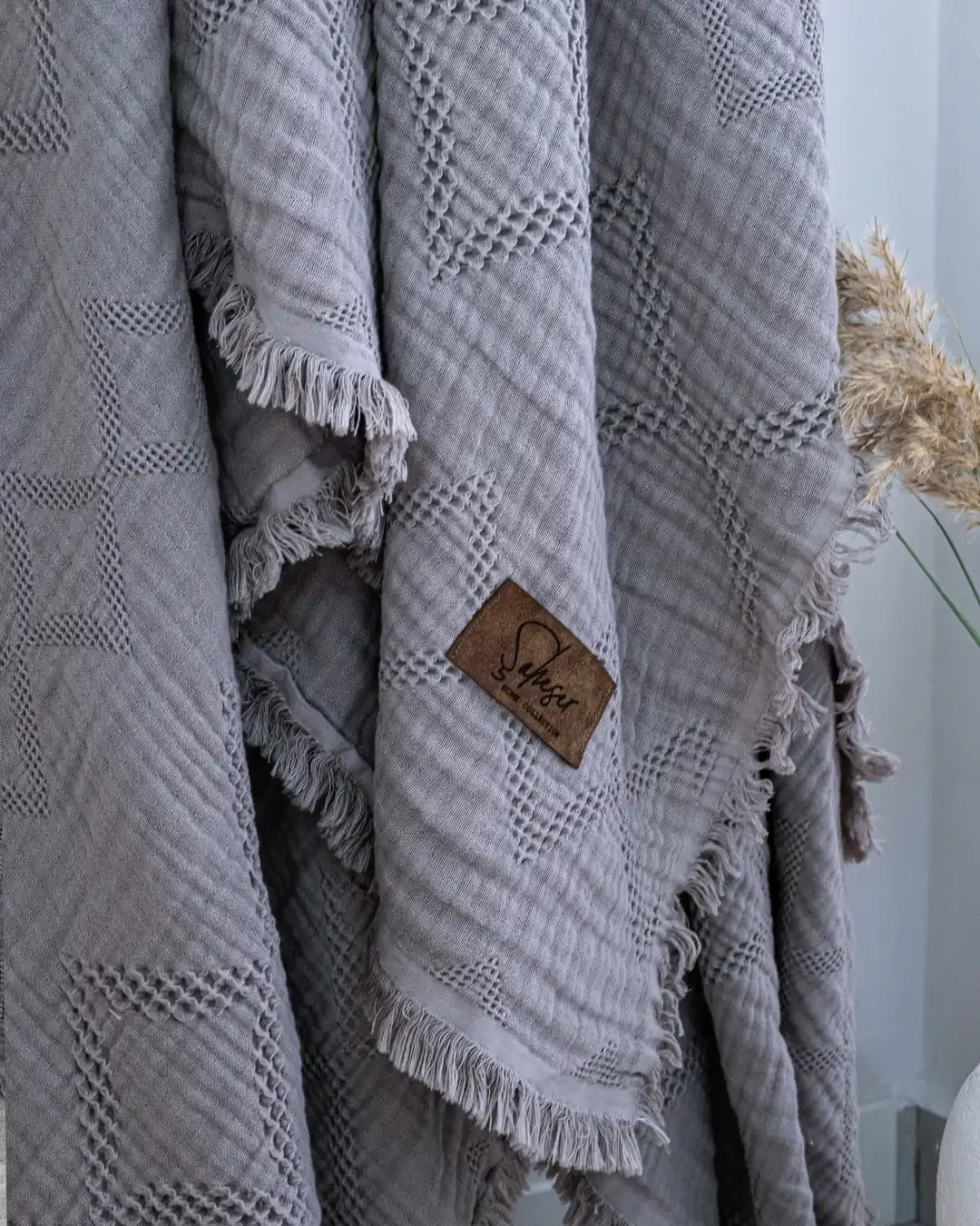 Şaheser Home Collection Müslin Yatak Örtüsü Çift Kişilik Oscar K.Gri Fiyatı, Yorumları ve Özellikleri