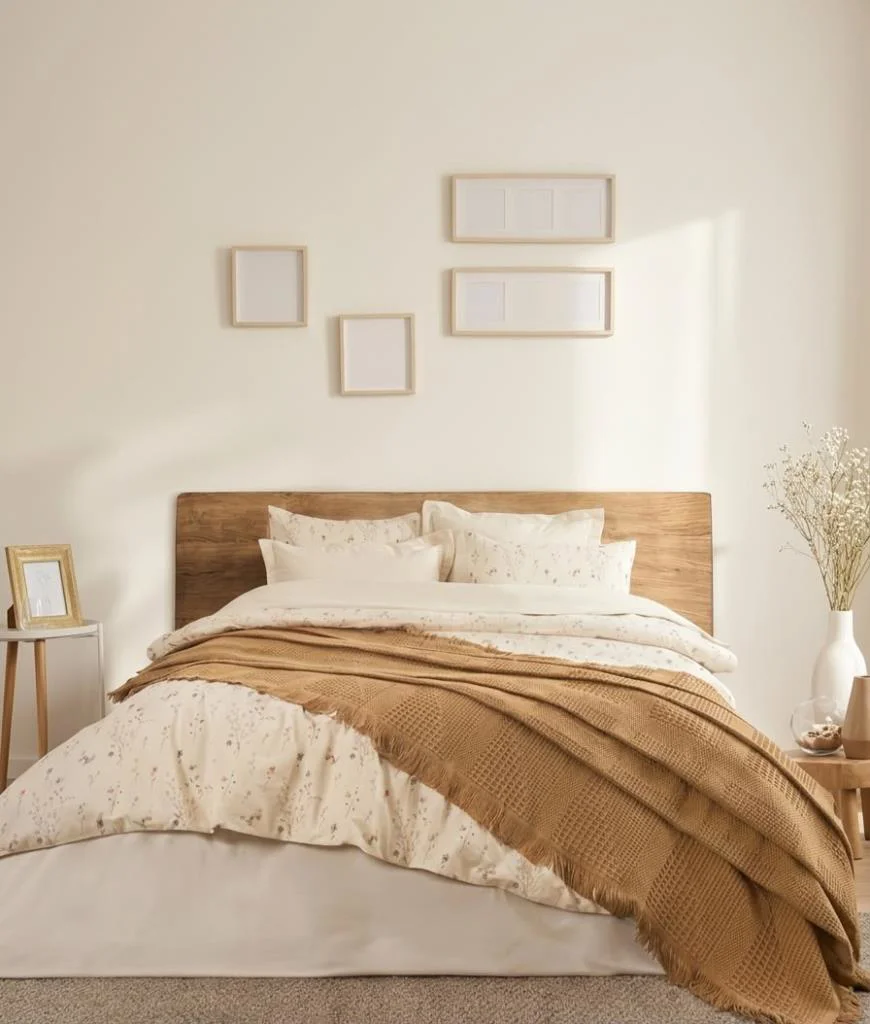 Şaheser Home Collection  Çift Kişilik Pikeli Dijital Baskılı Nev Takımı Marvin Hardal