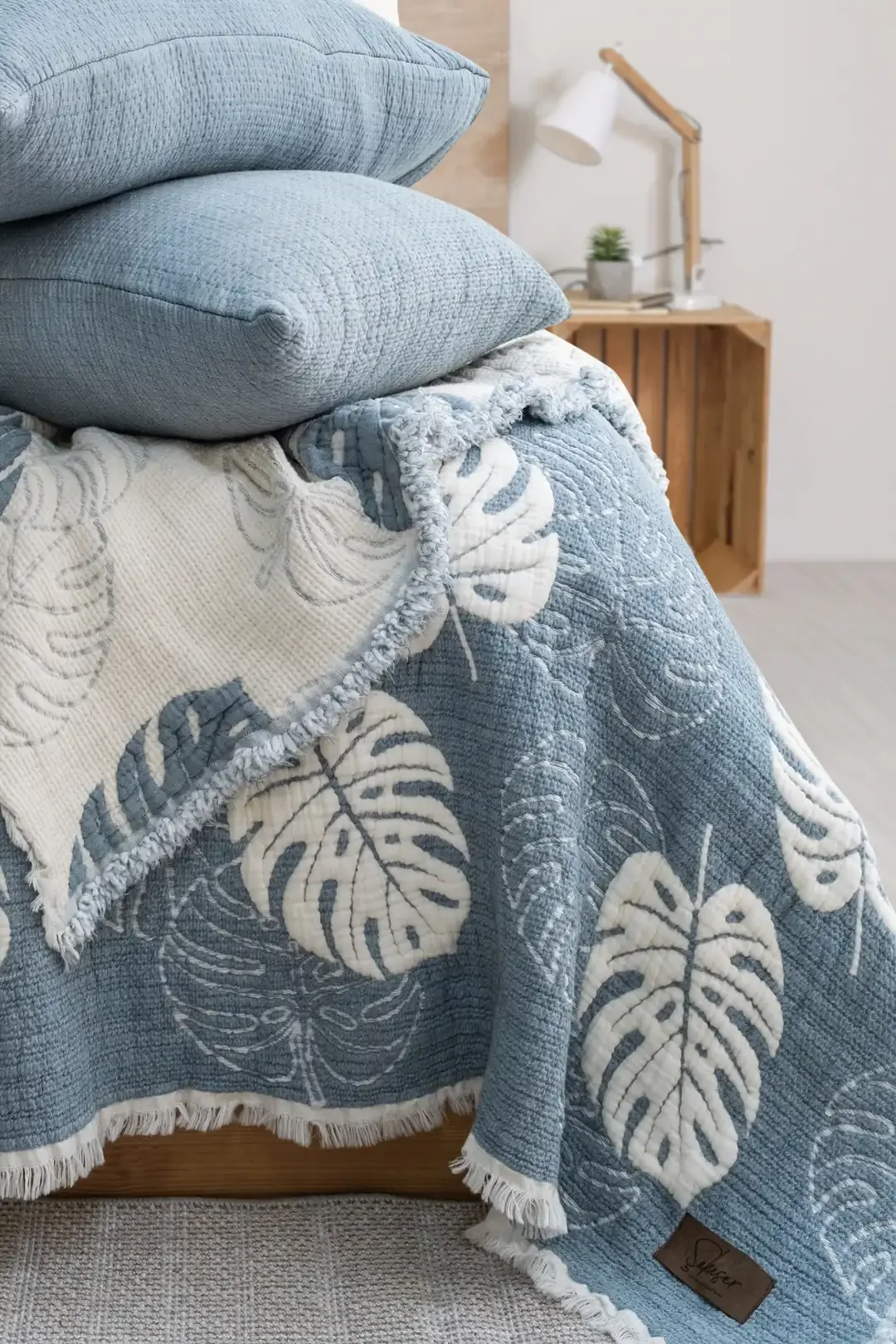 Şaheser Home Collection Yatak Örtüsü Seti Çift Kişilik Forest Mi