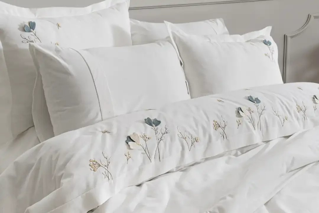 Şaheser Home Collection Nakışlı Çift Kişilik Nev Takımı Harmony