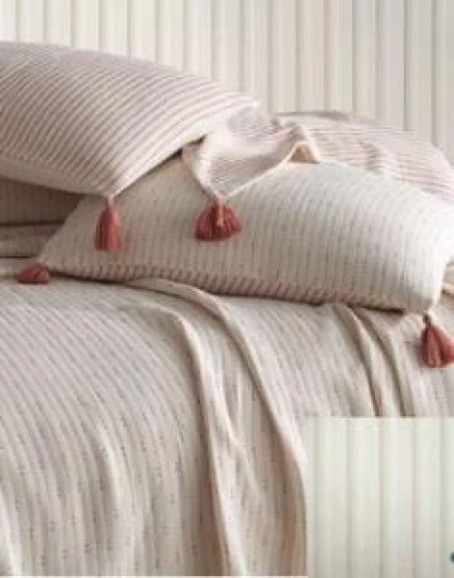 Şaheser Home Collection Yatak Örtüsü Çift Kişilik  Kiremit