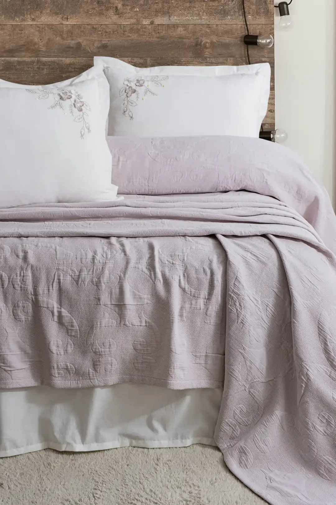 Şaheser Home Collection Yatak Örtüsü Seti Çift Kişilik Derek Lila Fiyatı, Yorumları ve Özellikleri