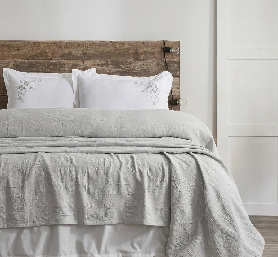 Şaheser Home Collection Yatak Örtüsü Seti Çift Kişilik Derek Bej Şaheser Home Collection Yatak Örtüsü Seti Çift Kişilik Derek Bej
