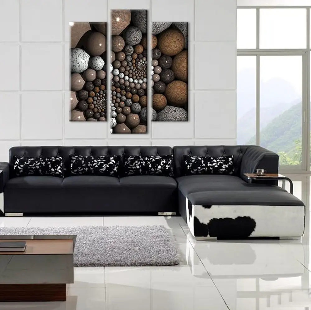 Sahilden Taşlar  Kanvas Tablo